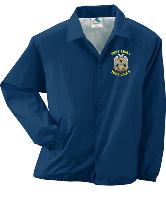 (image for) Scottish Rite Coaches Jacket / Windbreaker #798